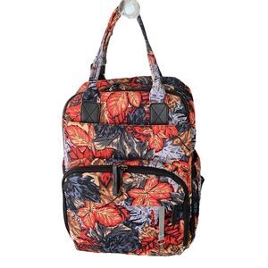 Ruvalino Floral Diaper Bag Backpack